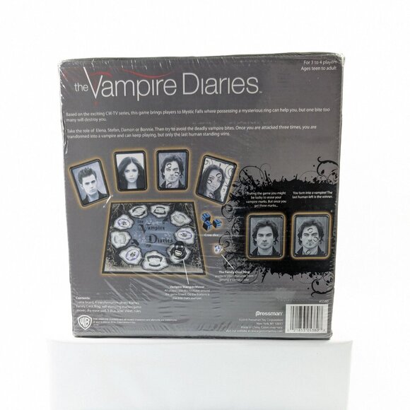 The Vampire Diaries Board Game Based On Hit TV Show Pressman #5380 - Picture 2 of 6